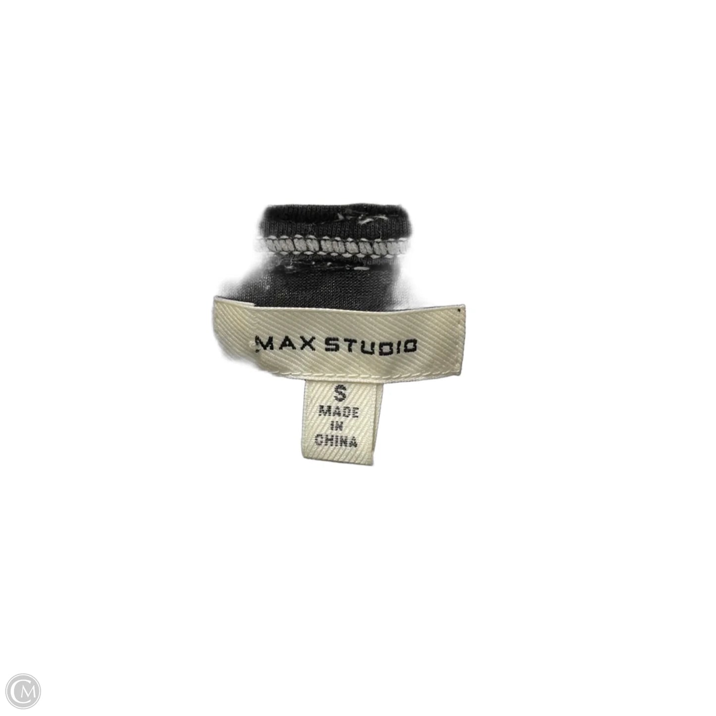 Dress Casual Short By Max Studio In Black & Cream, Size: S