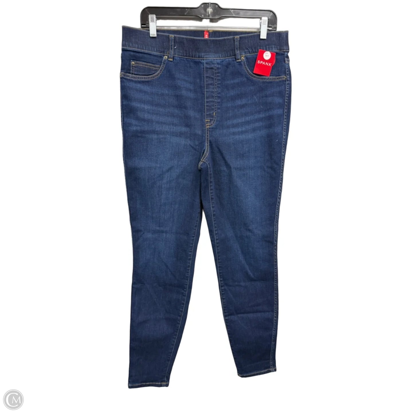 Jeans Skinny By Spanx In Blue, Size: Xl
