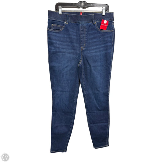 Jeans Skinny By Spanx In Blue, Size: Xl