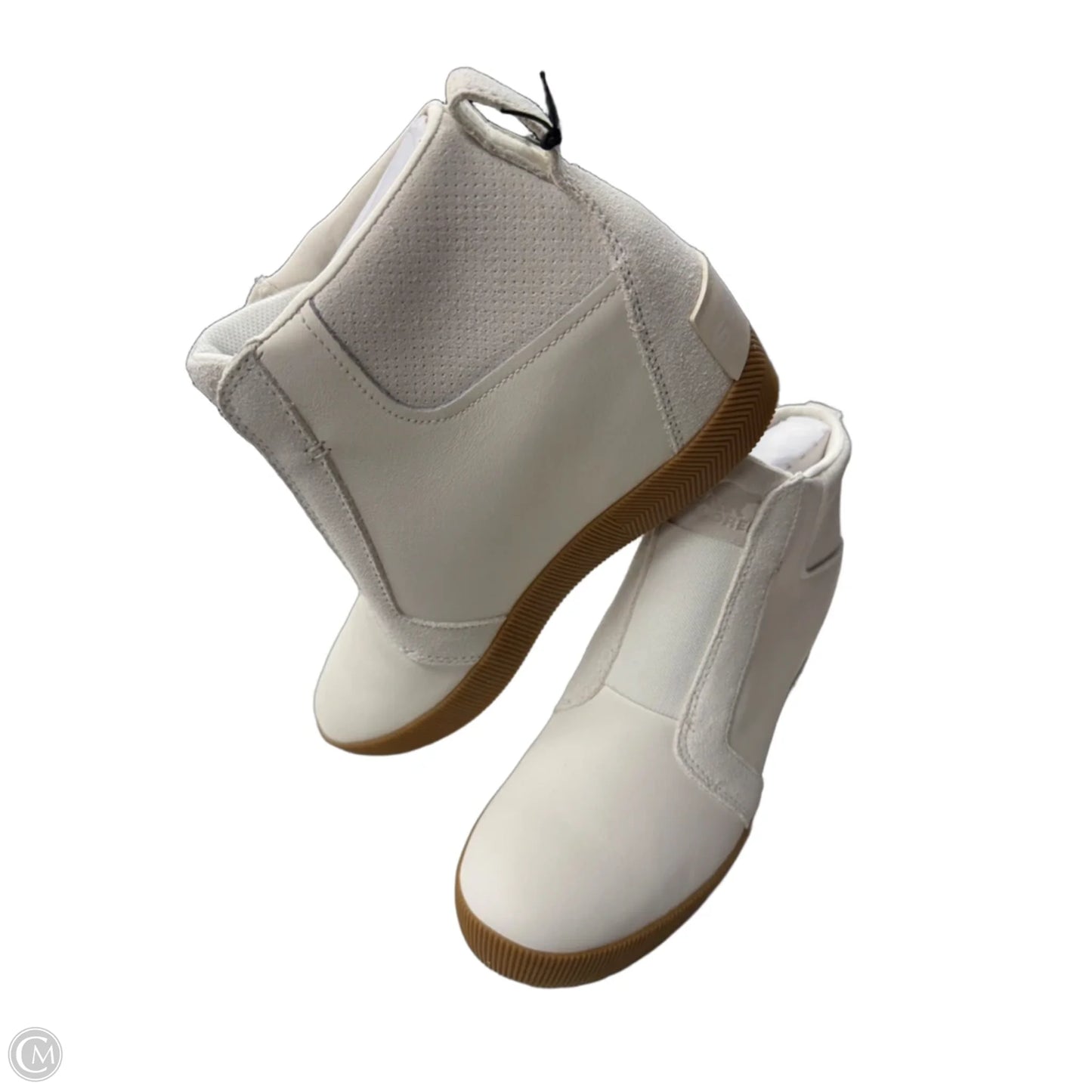 Boots Ankle Flats By Sorel In Cream, Size: 9