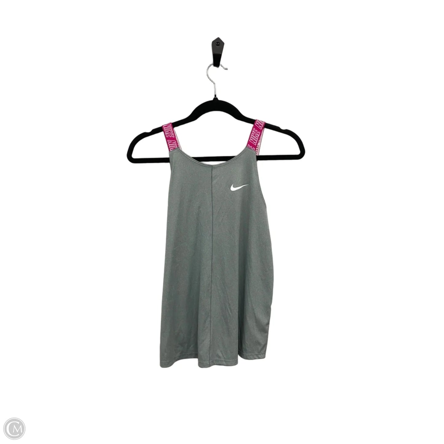 Athletic Tank Top By Nike In Grey & Pink, Size: Xl