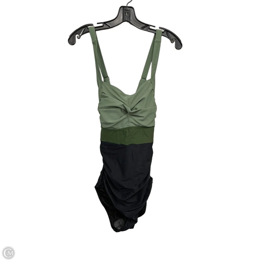Swimsuit By Bloomchic In Black & Green, Size: 10