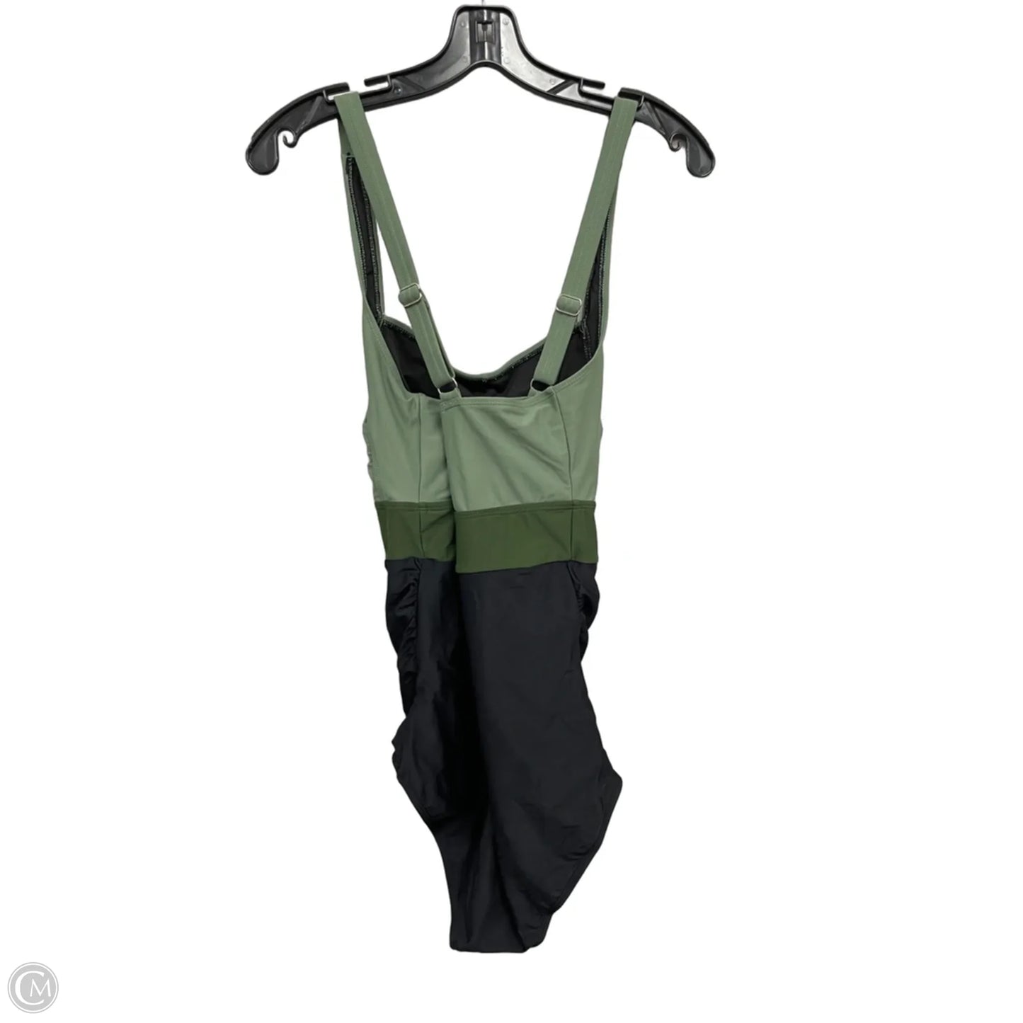 Swimsuit By Bloomchic In Black & Green, Size: 10