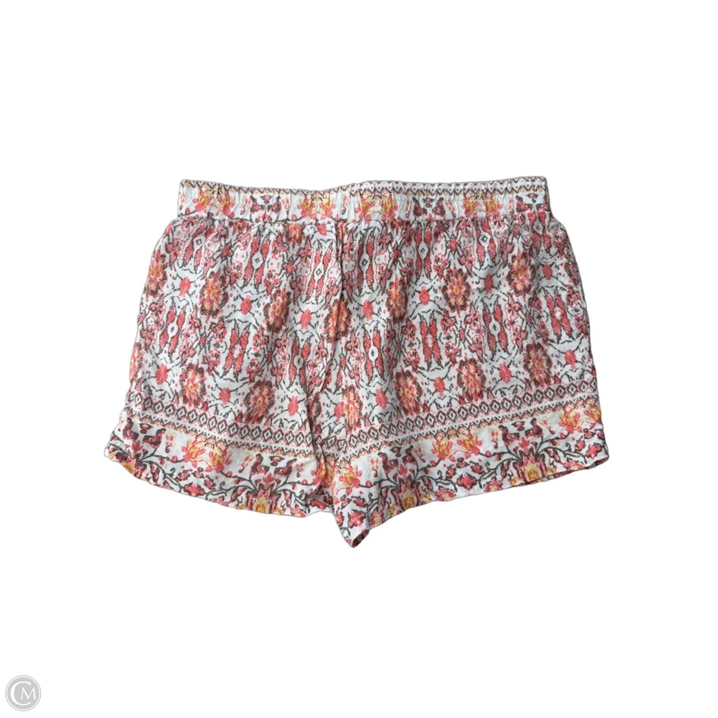 Shorts By Bebop In Orange & White, Size: L