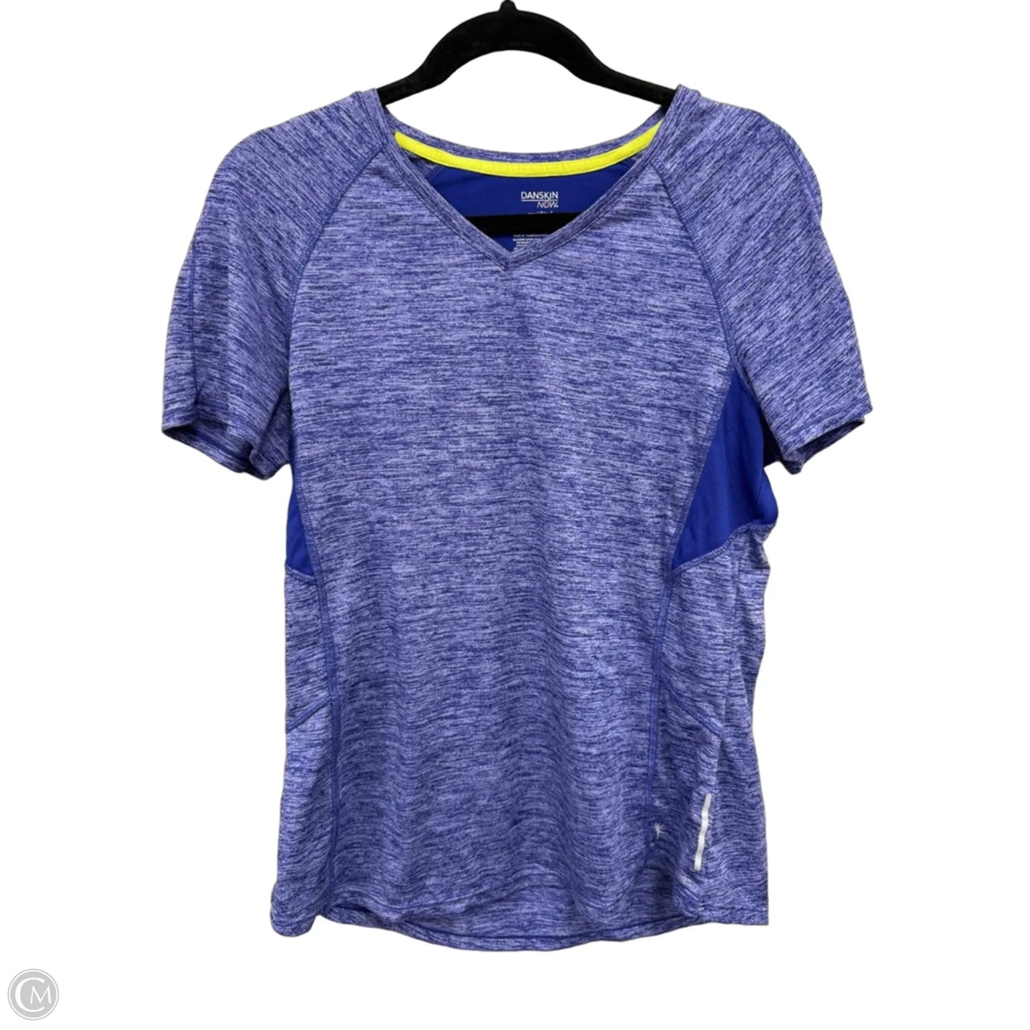 Athletic Top Short Sleeve By Danskin In Purple, Size: L