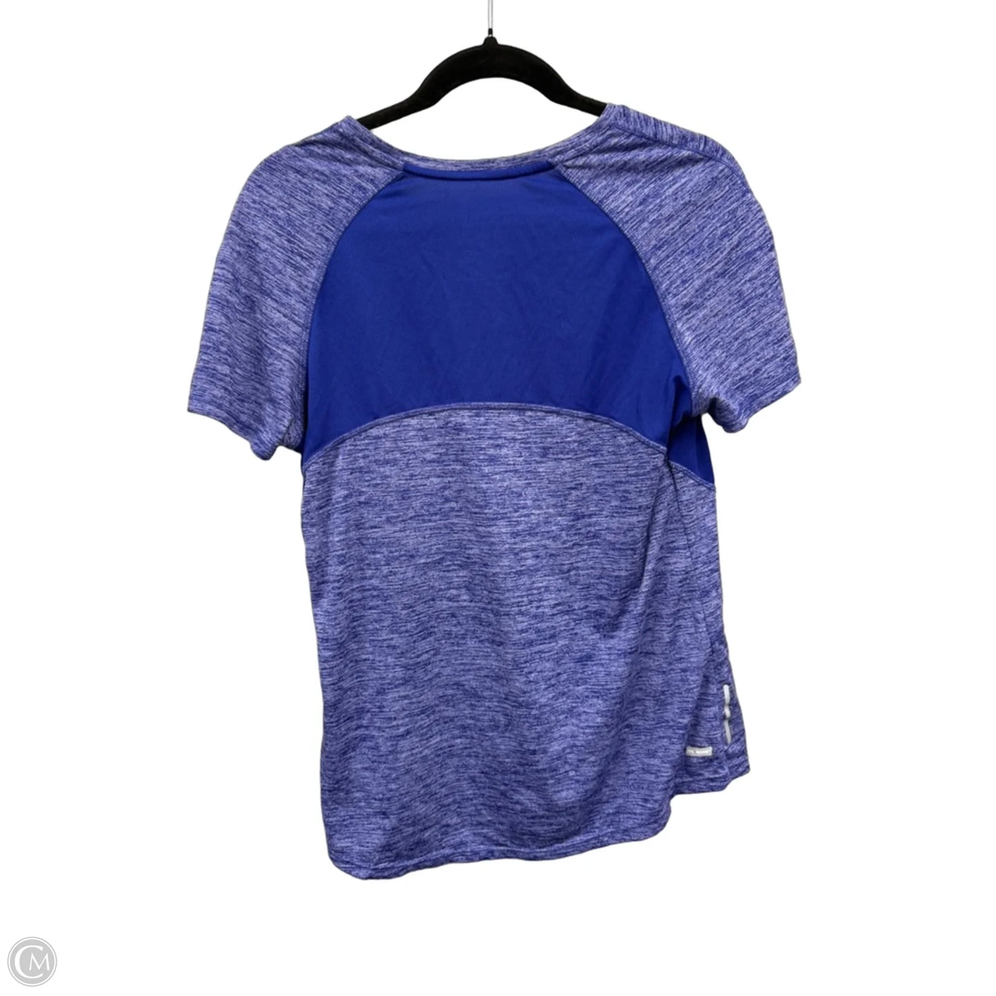 Athletic Top Short Sleeve By Danskin In Purple, Size: L