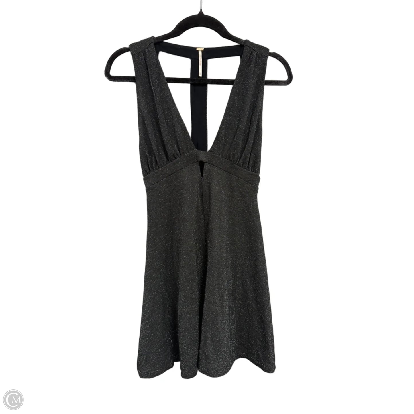Dress Casual Short By Free People In Black & Silver, Size: Xs