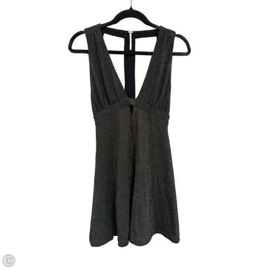 Dress Casual Short By Free People In Black & Silver, Size: Xs