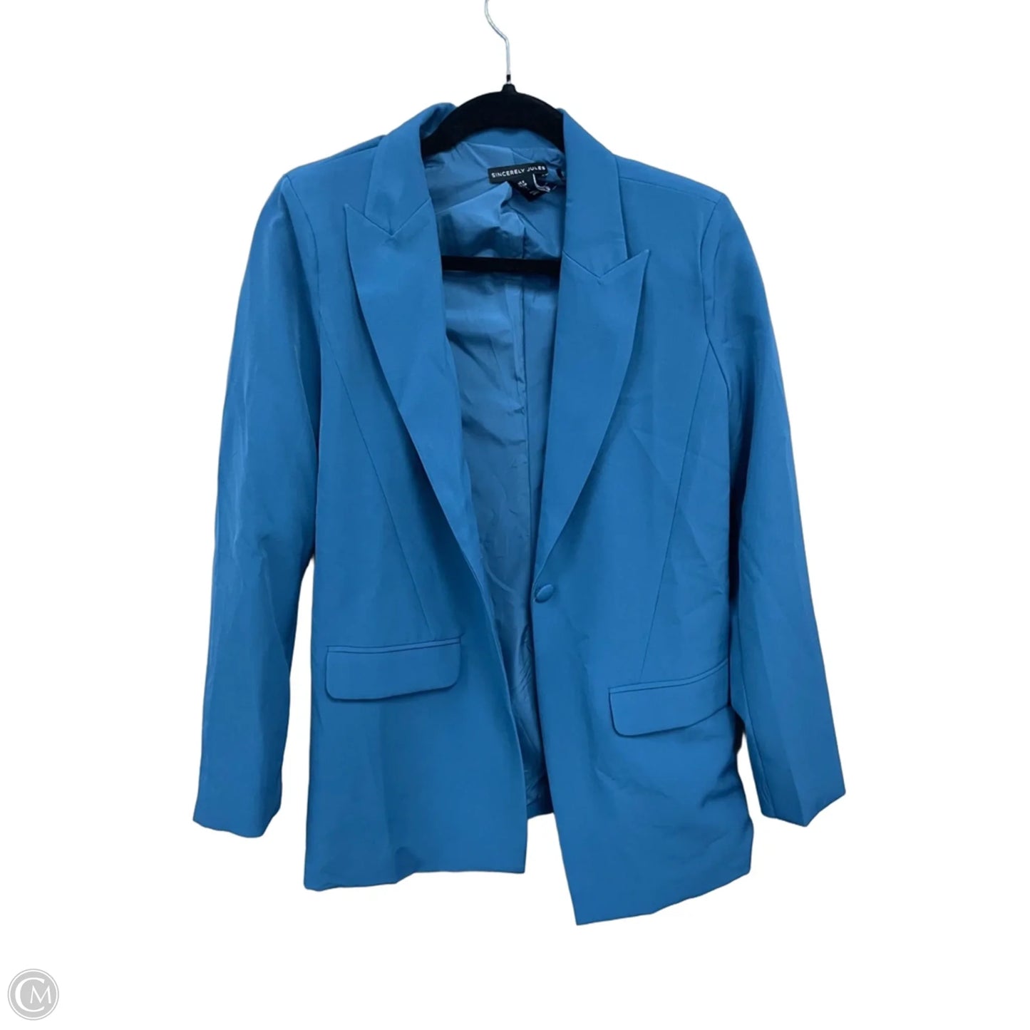 Blazer By Sincerely Jules In Blue, Size: S