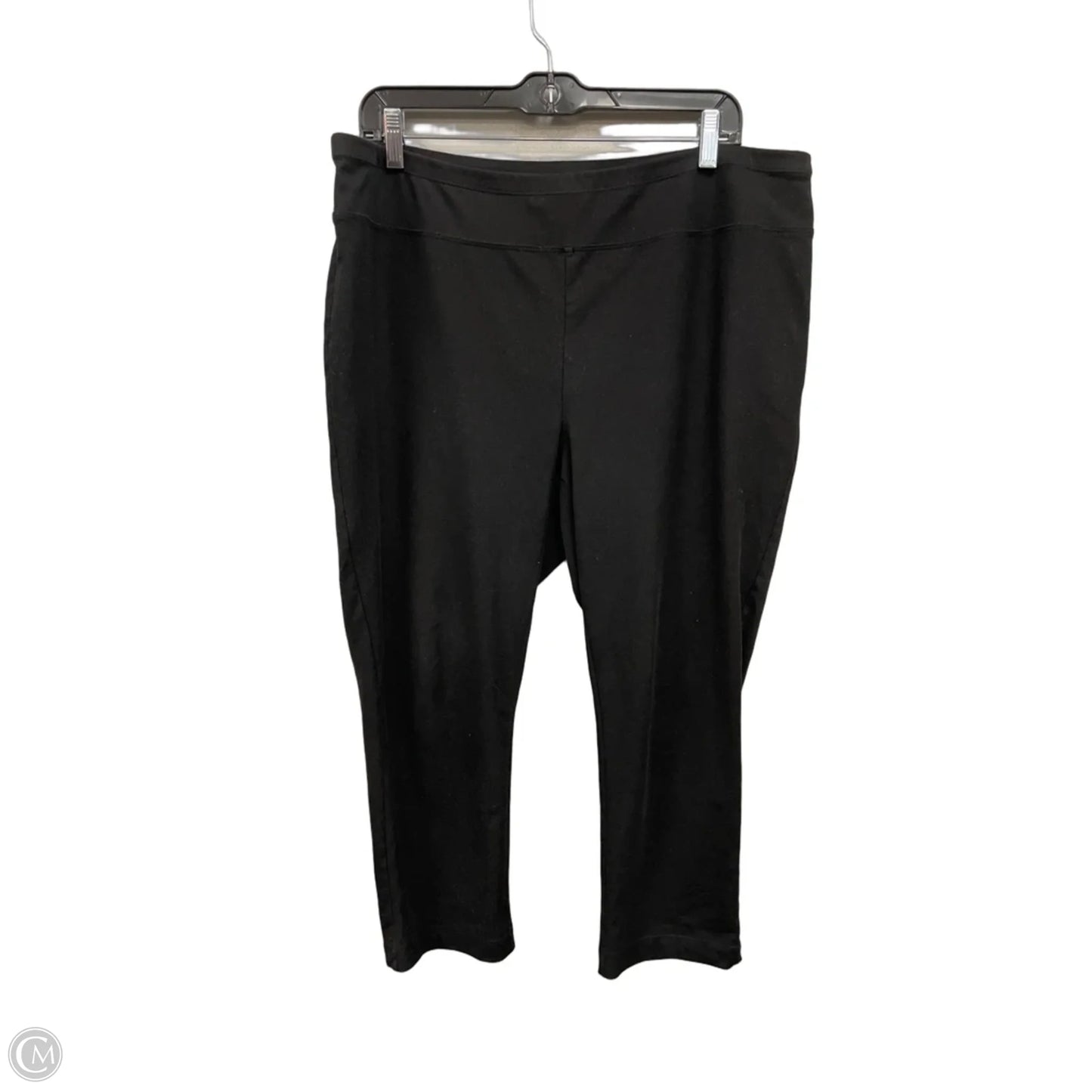 Capris By Chicos In Black, Size: L