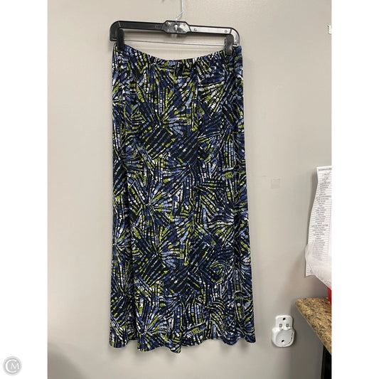 Pants Lounge By Chicos In Black & Blue, Size: L