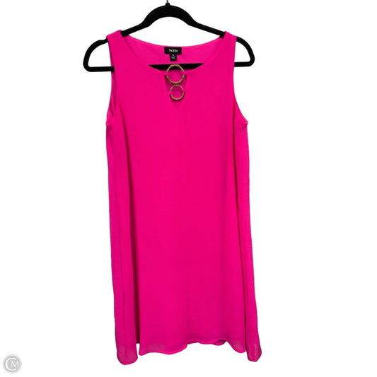 Dress Casual Short By Tacera In Pink, Size: S