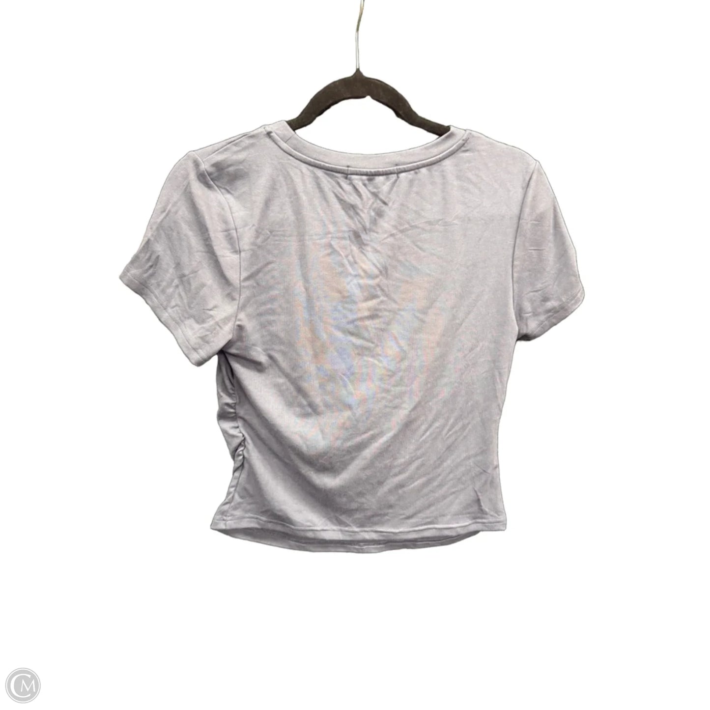 Top Short Sleeve By Trendy Queen In Blue, Size: L