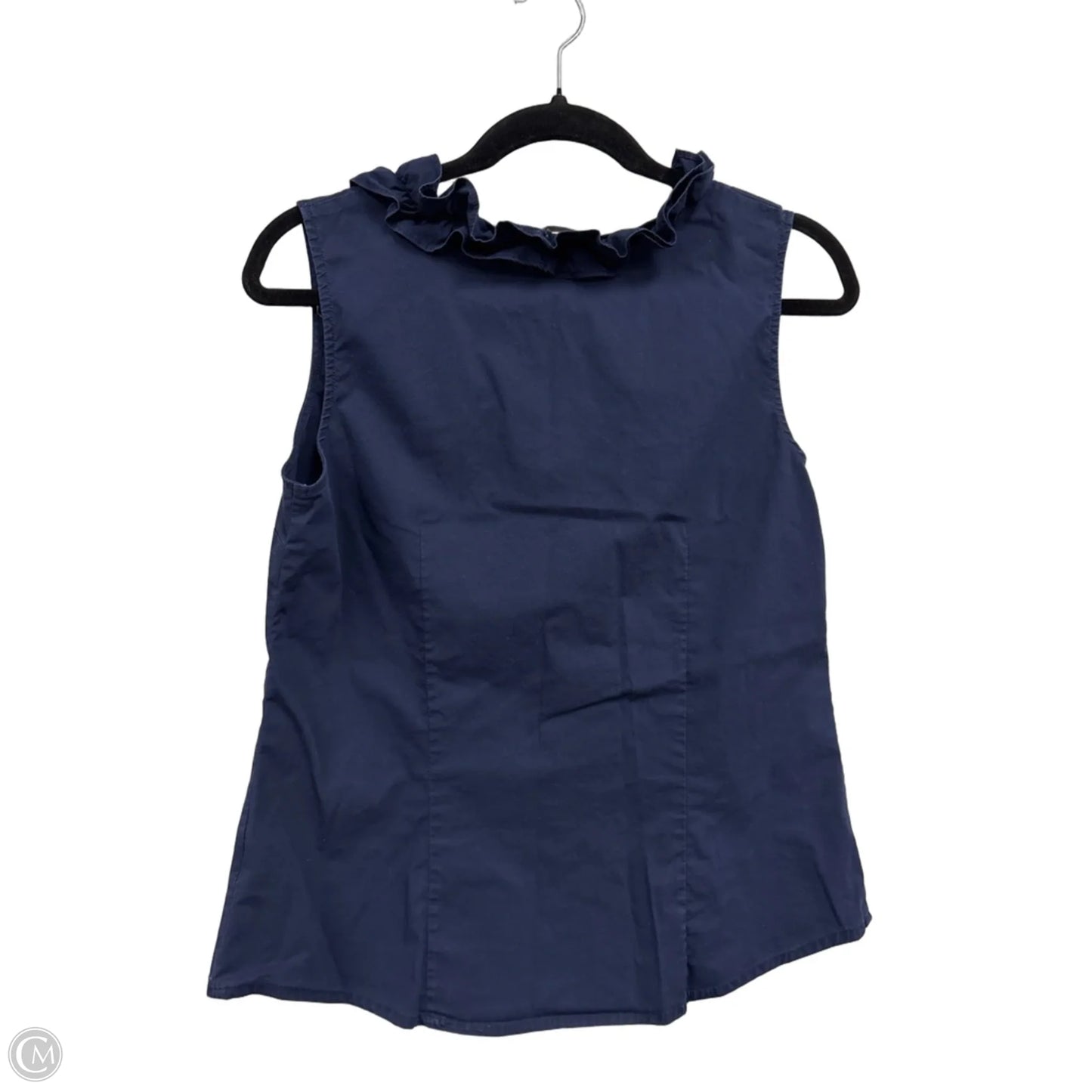 Top Sleeveless By Merona In Navy, Size: M