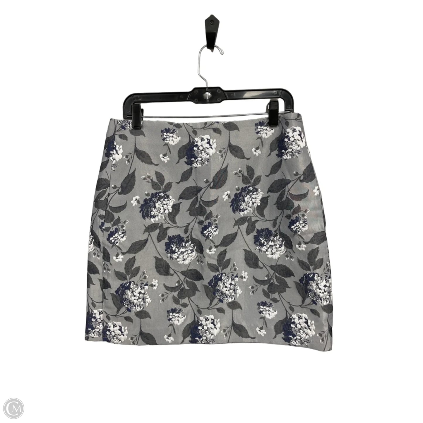 Skirt Mini & Short By Loft In Silver, Size: 6