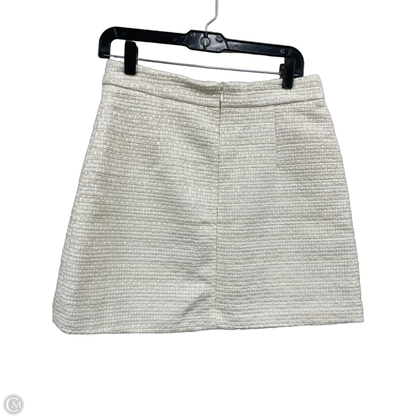 Skirt Mini & Short By H&m In Cream, Size: M