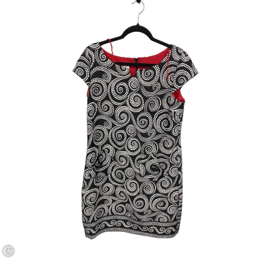 Dress Casual Short By London Times In Black & White, Size: 14