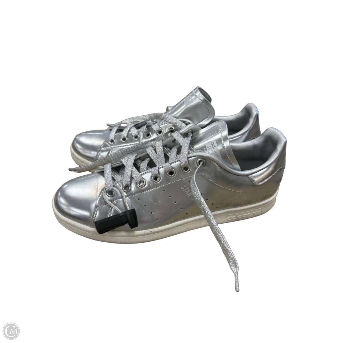 Shoes Sneakers By Adidas In Silver, Size: 11