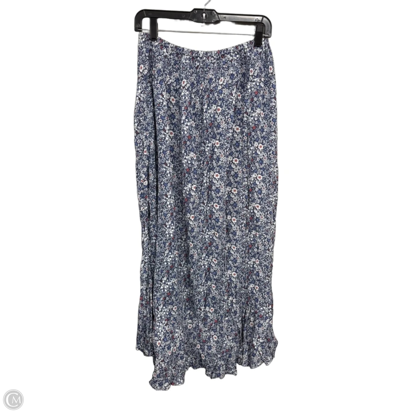 Skirt Maxi By Rachel Zoe In Blue & White, Size: L