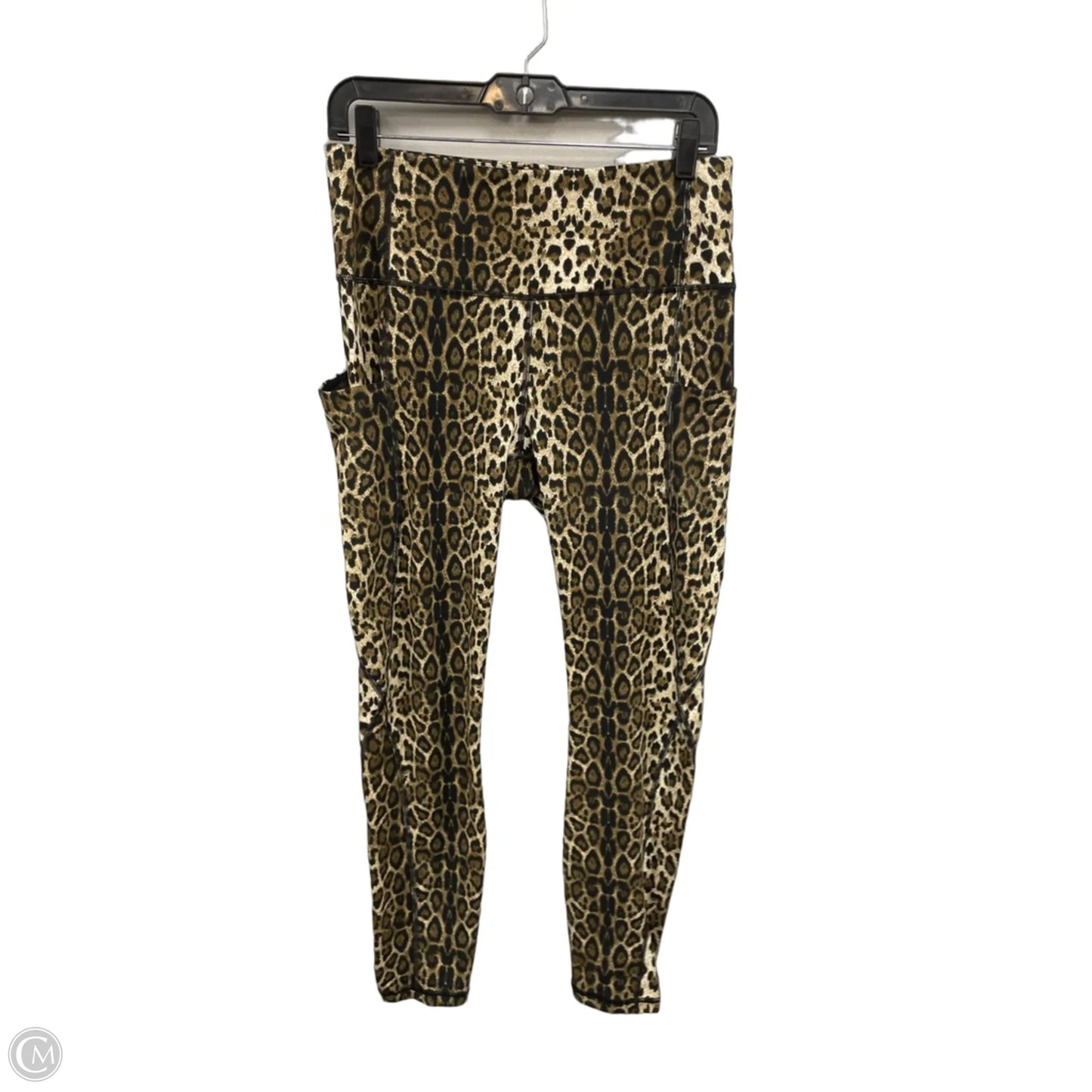 Athletic Leggings By Clothes Mentor In Animal Print, Size: L