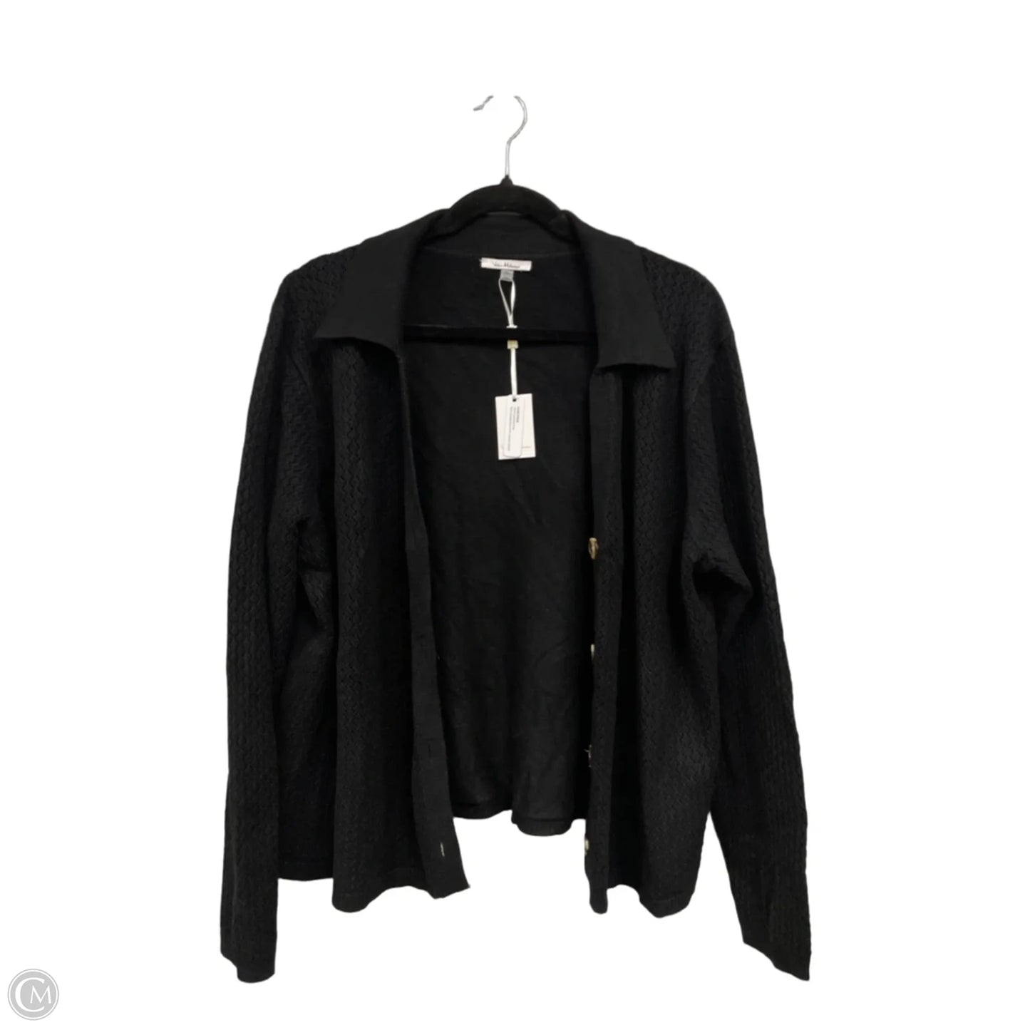 Sweater Cardigan By Vila Milano In Black, Size: Xl