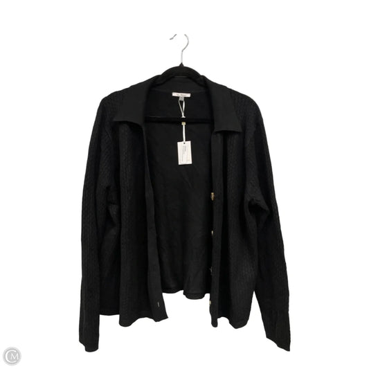 Sweater Cardigan By Vila Milano In Black, Size: Xl