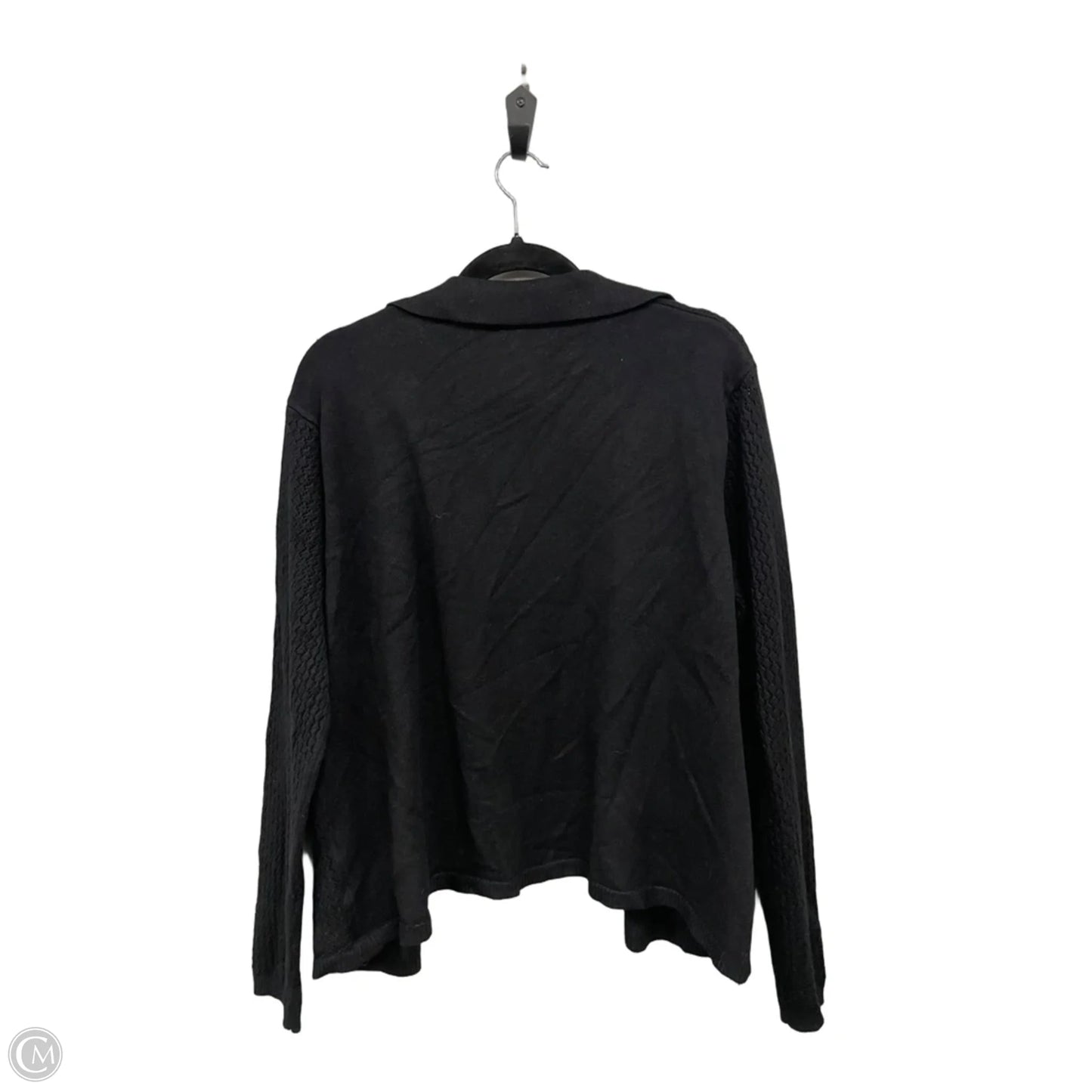Sweater Cardigan By Vila Milano In Black, Size: Xl