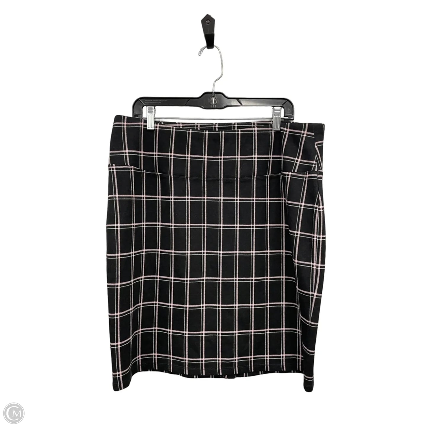 Skirt Mini & Short By J. Jill In Black & Pink, Size: L