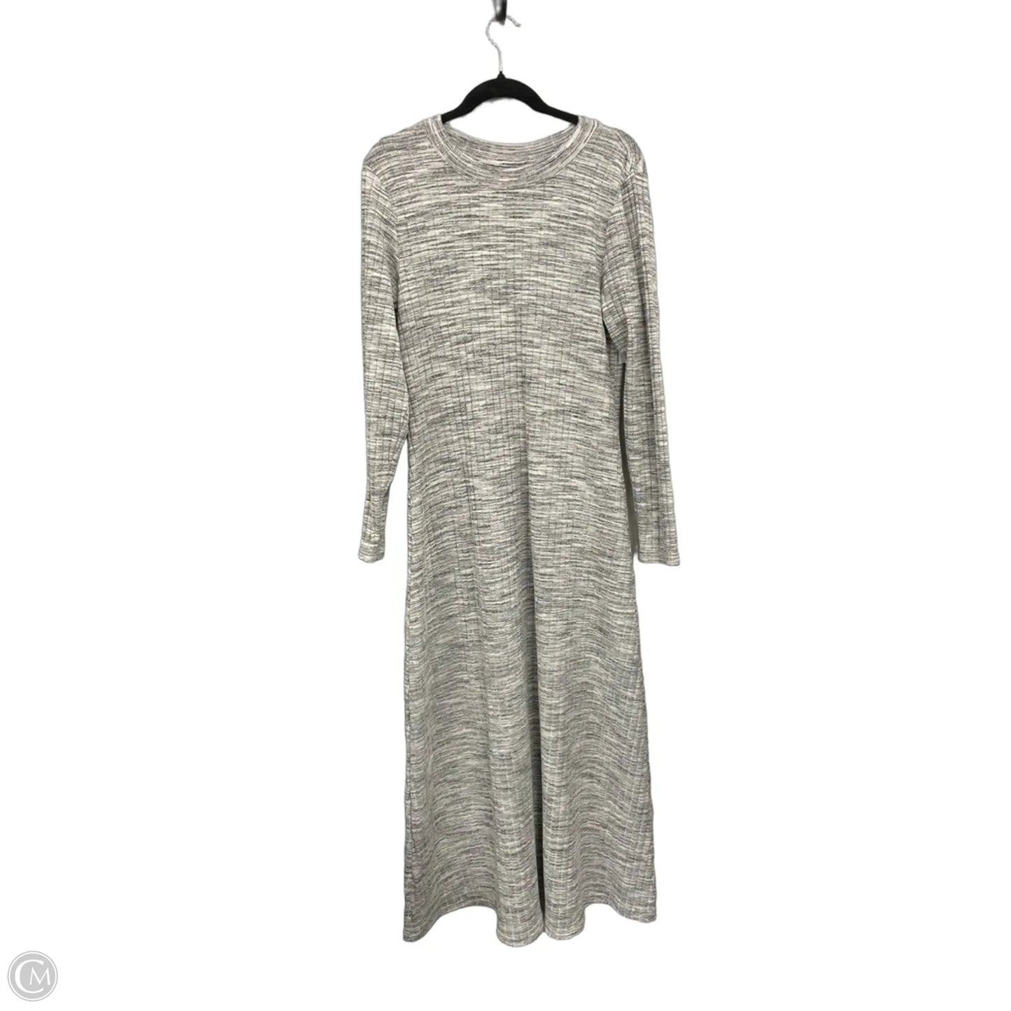 Dress Casual Maxi By Old Navy In Grey, Size: Xl