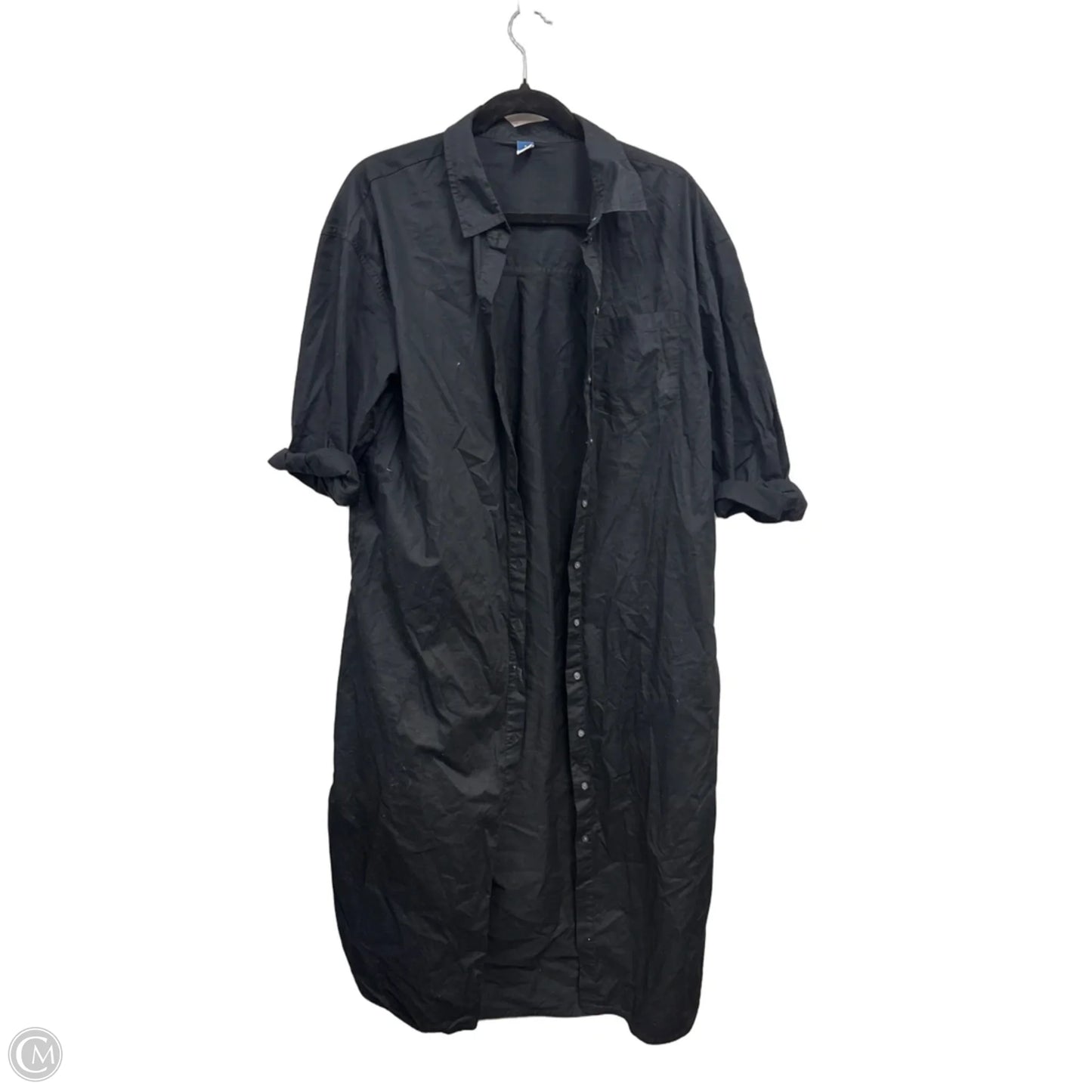 Dress Casual Maxi By Old Navy In Black, Size: S