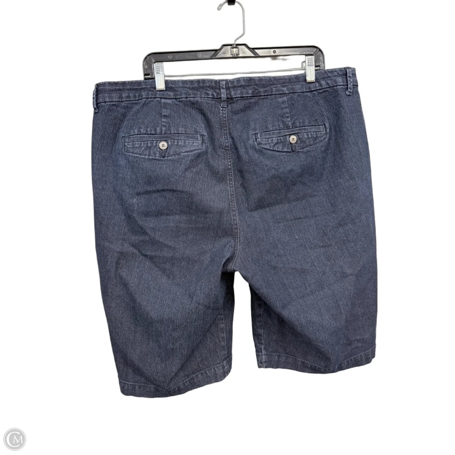 Shorts By Bandolino In Blue, Size: 18