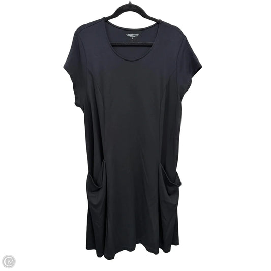Dress Casual Short By Coldwater Creek In Black, Size: 2x