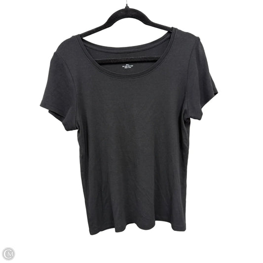 Top Short Sleeve Basic By Workshop In Black, Size: L
