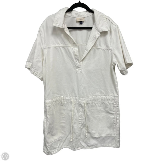 Dress Casual Short By Universal Thread In White, Size: Xl