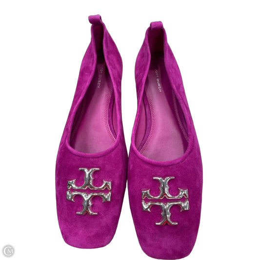 Shoes Designer By Tory Burch In Pink & Silver, Size: 10