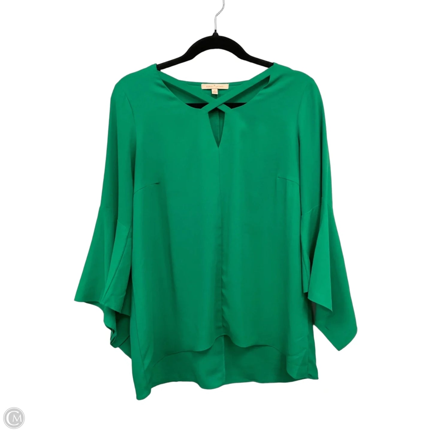 Blouse 3/4 Sleeve By Gibson And Latimer In Green, Size: S