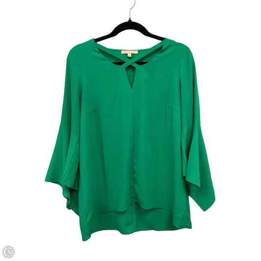 Blouse 3/4 Sleeve By Gibson And Latimer In Green, Size: S