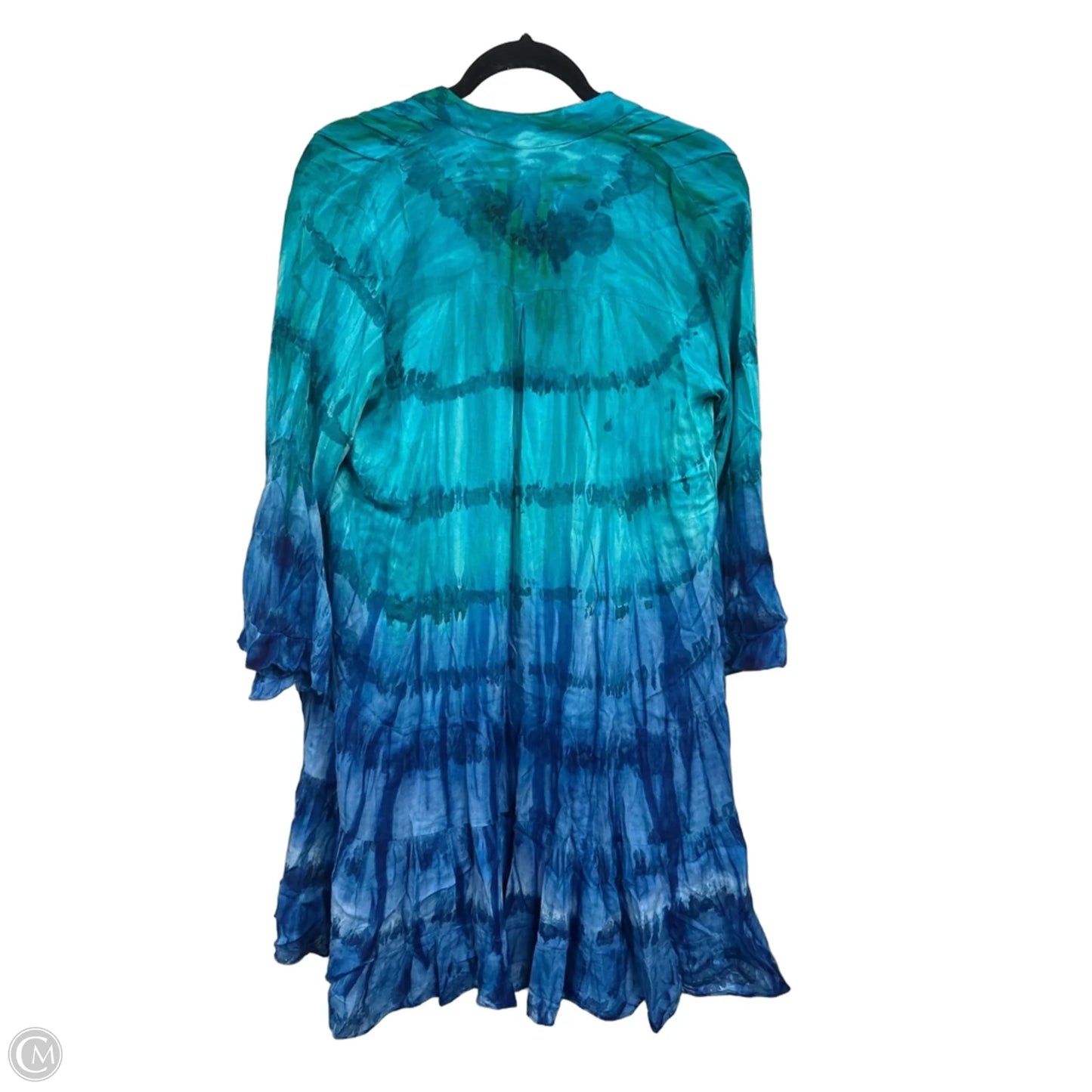 Dress Casual Short By Clothes Mentor In Blue, Size: Xl