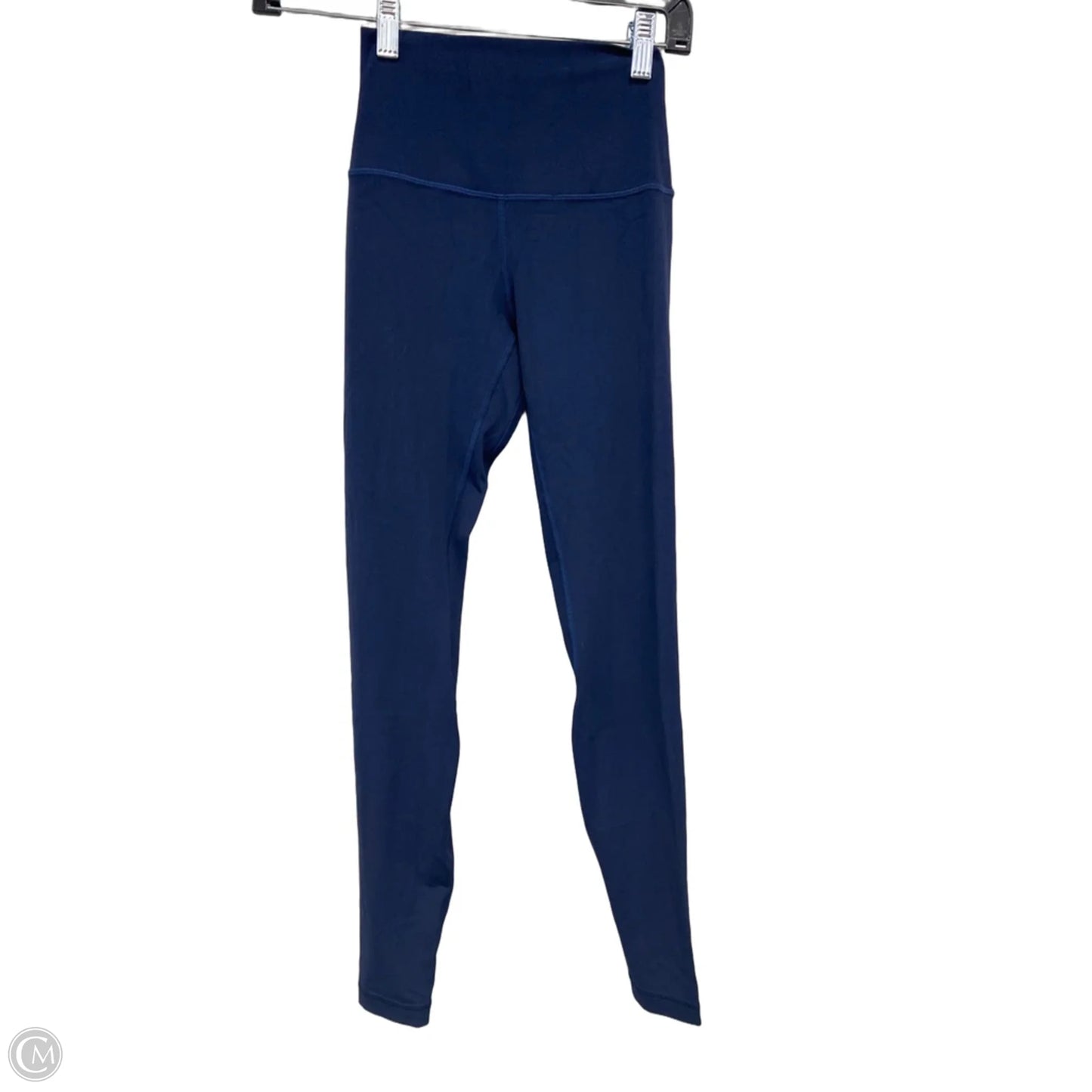 Athletic Leggings By Lululemon In Navy, Size: 2