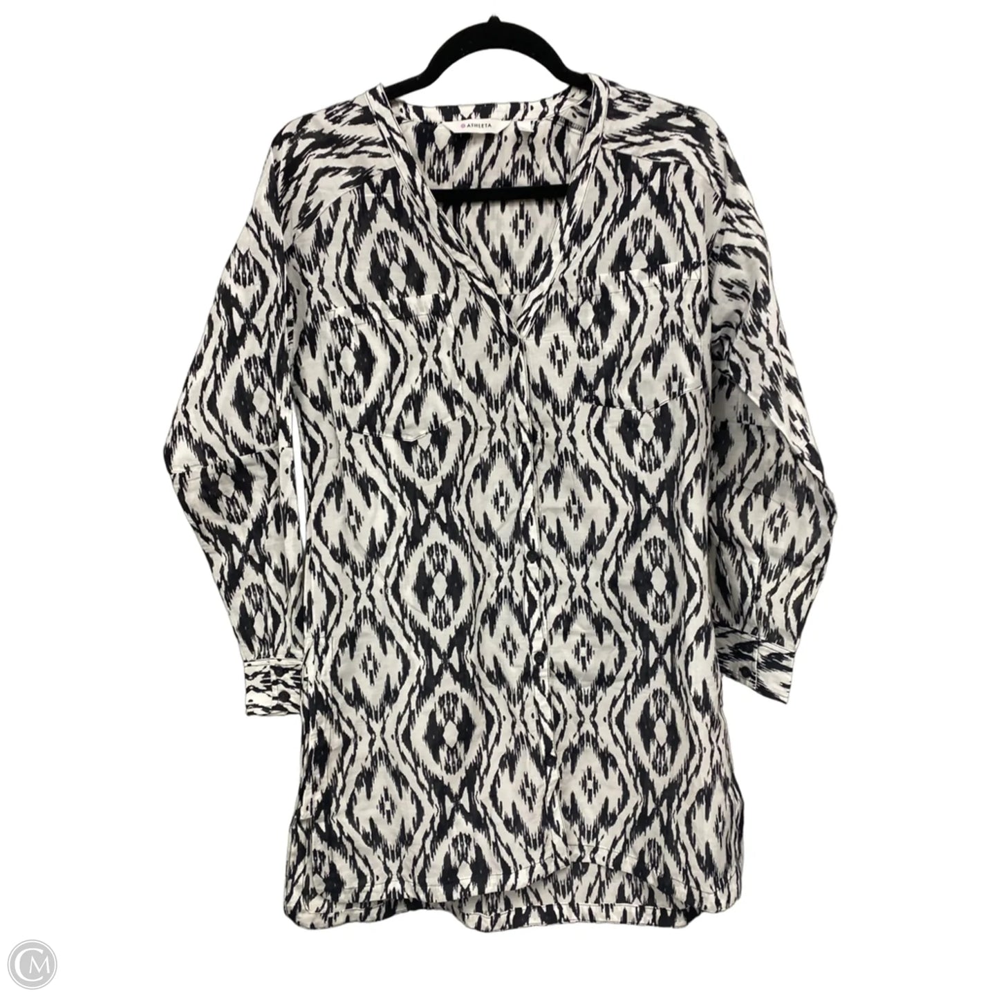 Dress Casual Short By Athleta In Black & White, Size: Xs