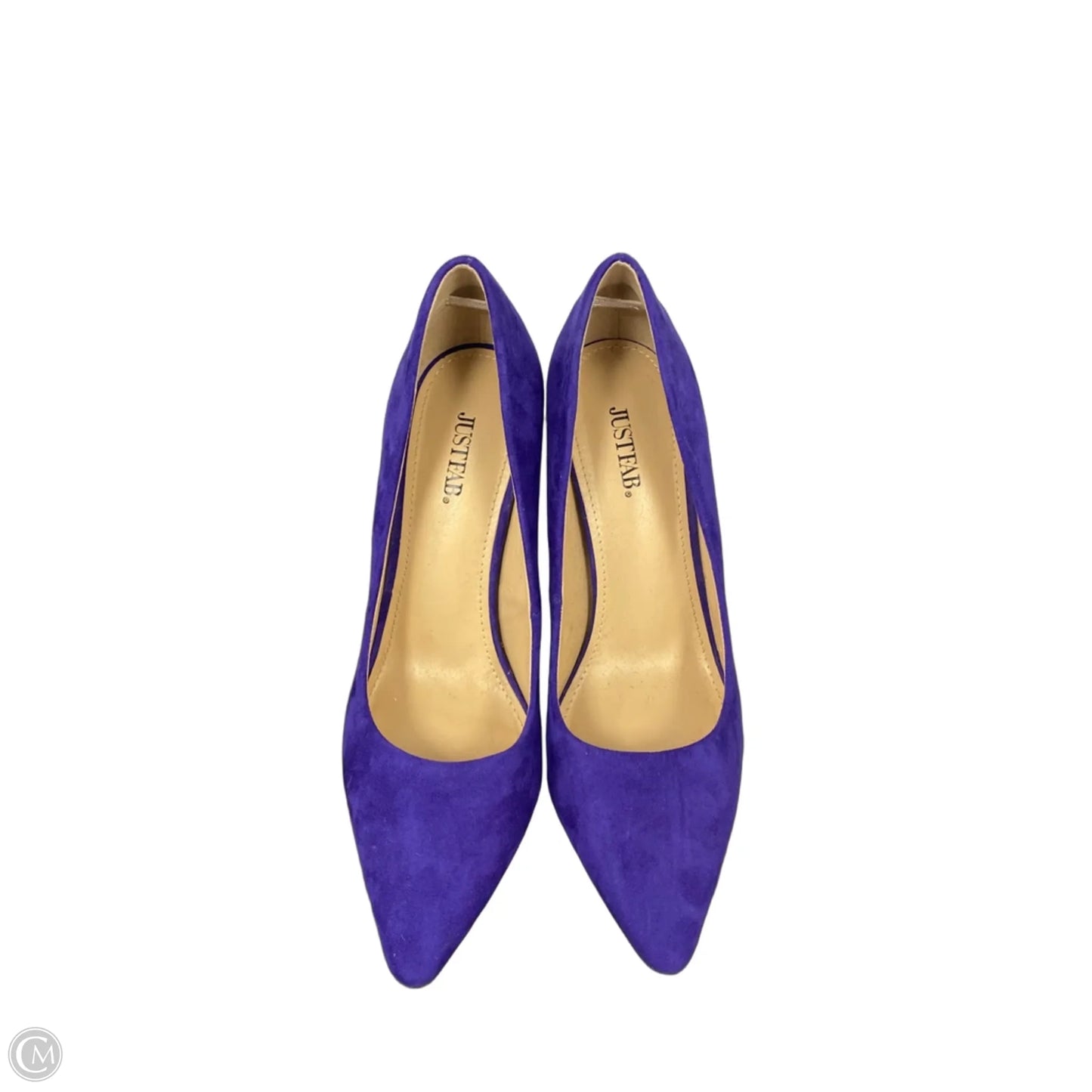 Shoes Heels Stiletto By Just Fab In Purple, Size: 10