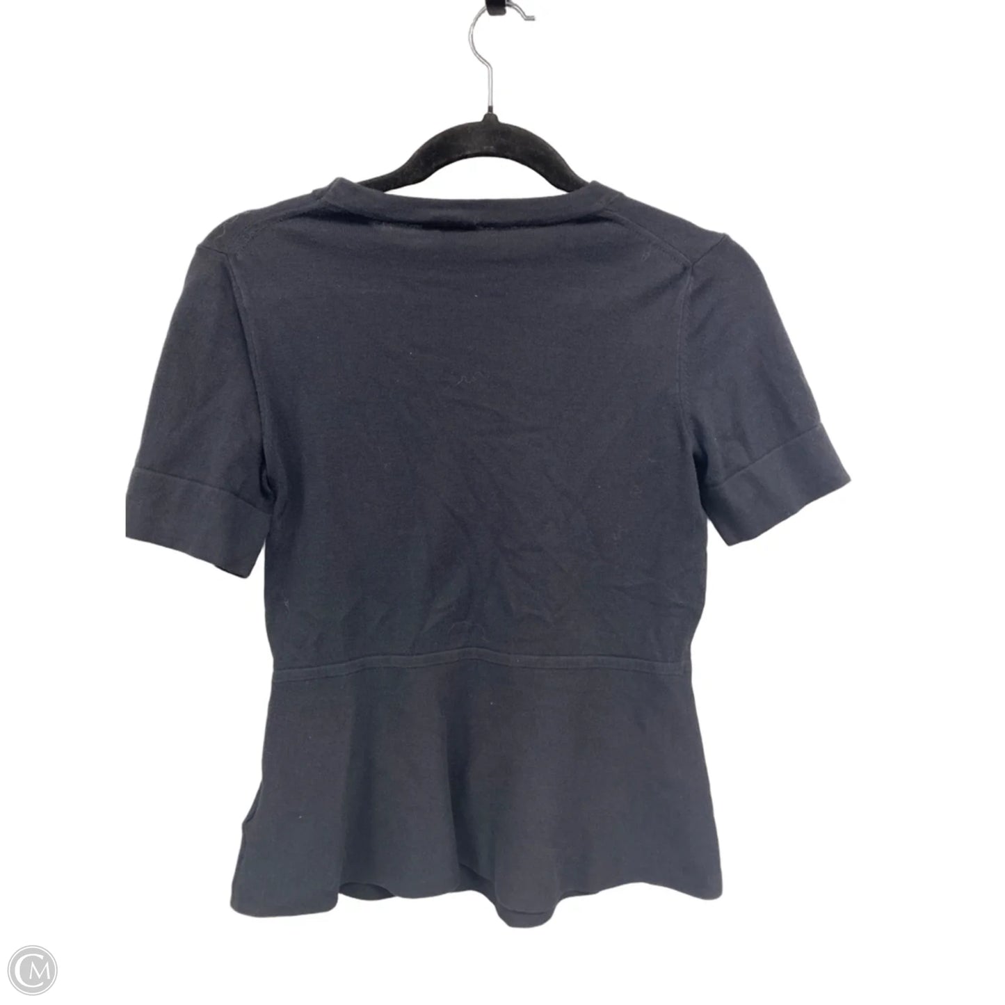 Top Short Sleeve Basic By Gap In Black, Size: S