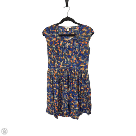 Dress Casual Short By Lands End In Blue & Orange, Size: 2
