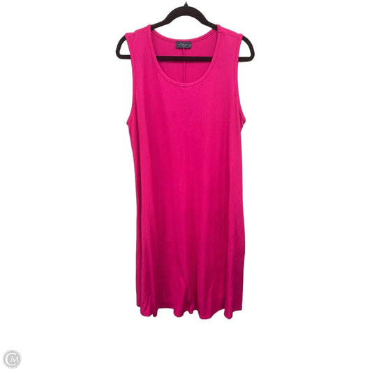 Dress Casual Short By Scarlett In Pink, Size: 1x