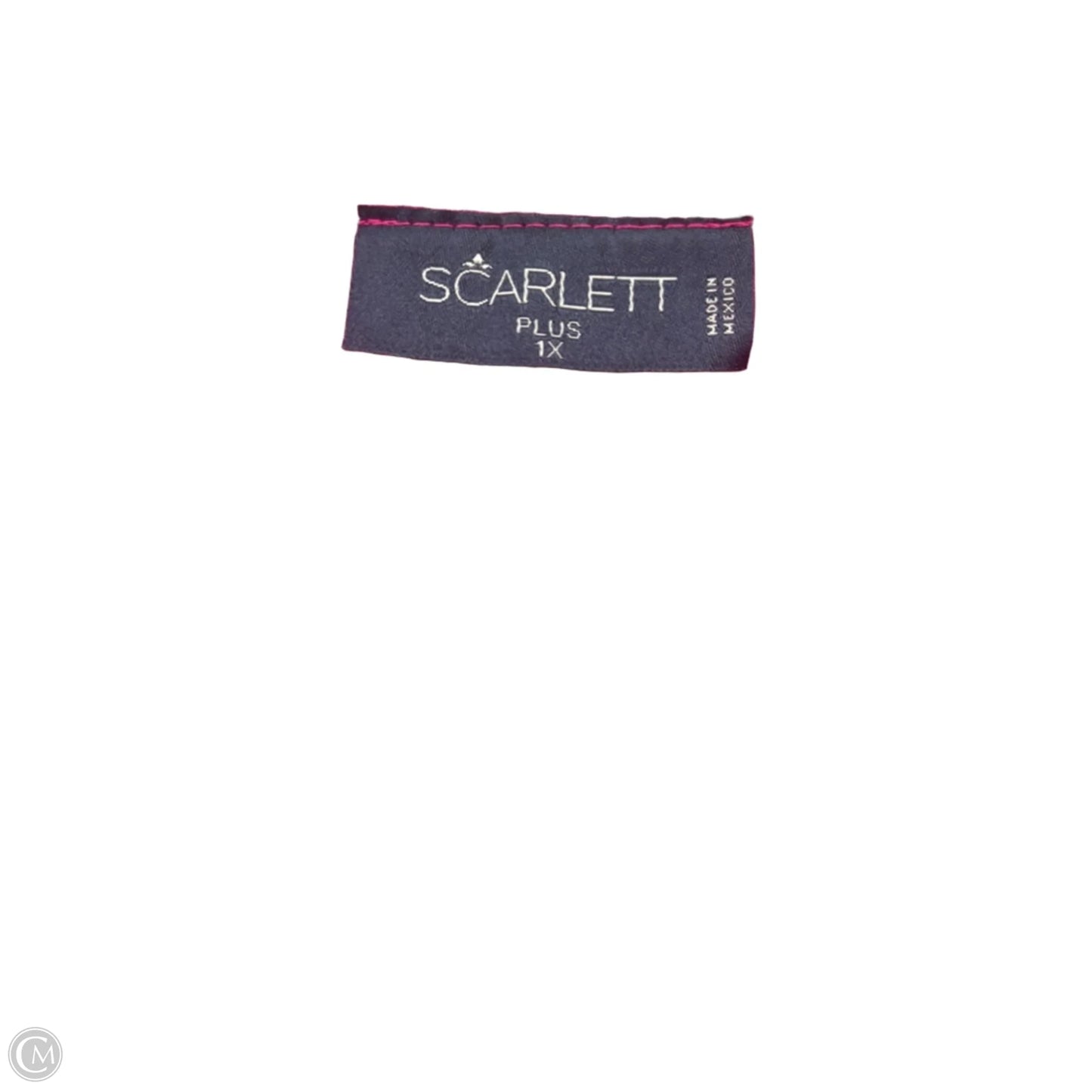 Dress Casual Short By Scarlett In Pink, Size: 1x
