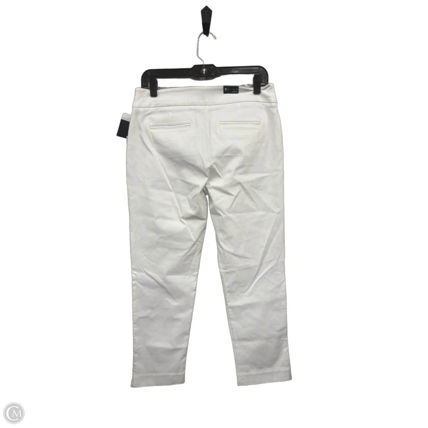 Pants Dress By Kaari Blue In White, Size: 8