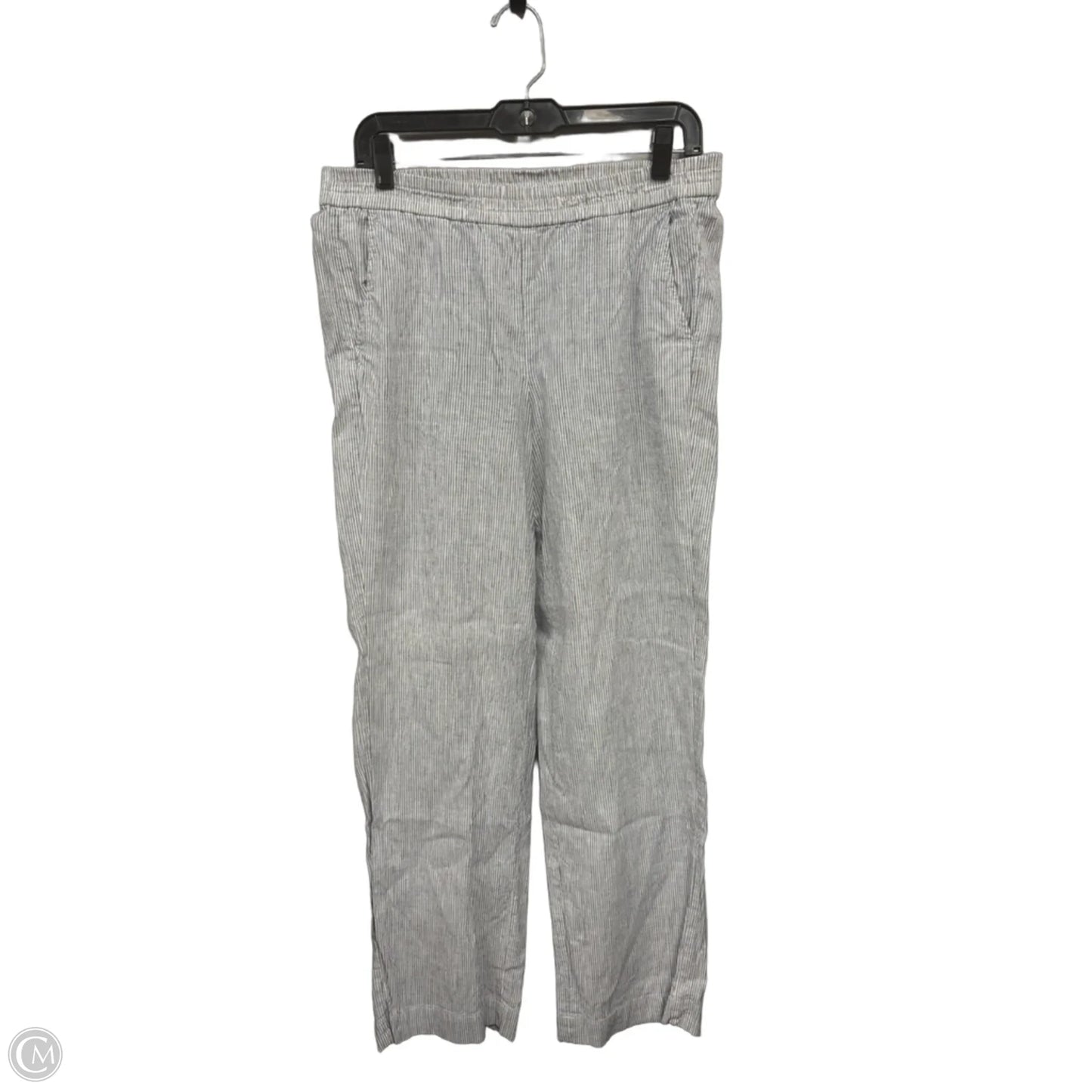 Pants Lounge By Talbots In Blue & White, Size: 8