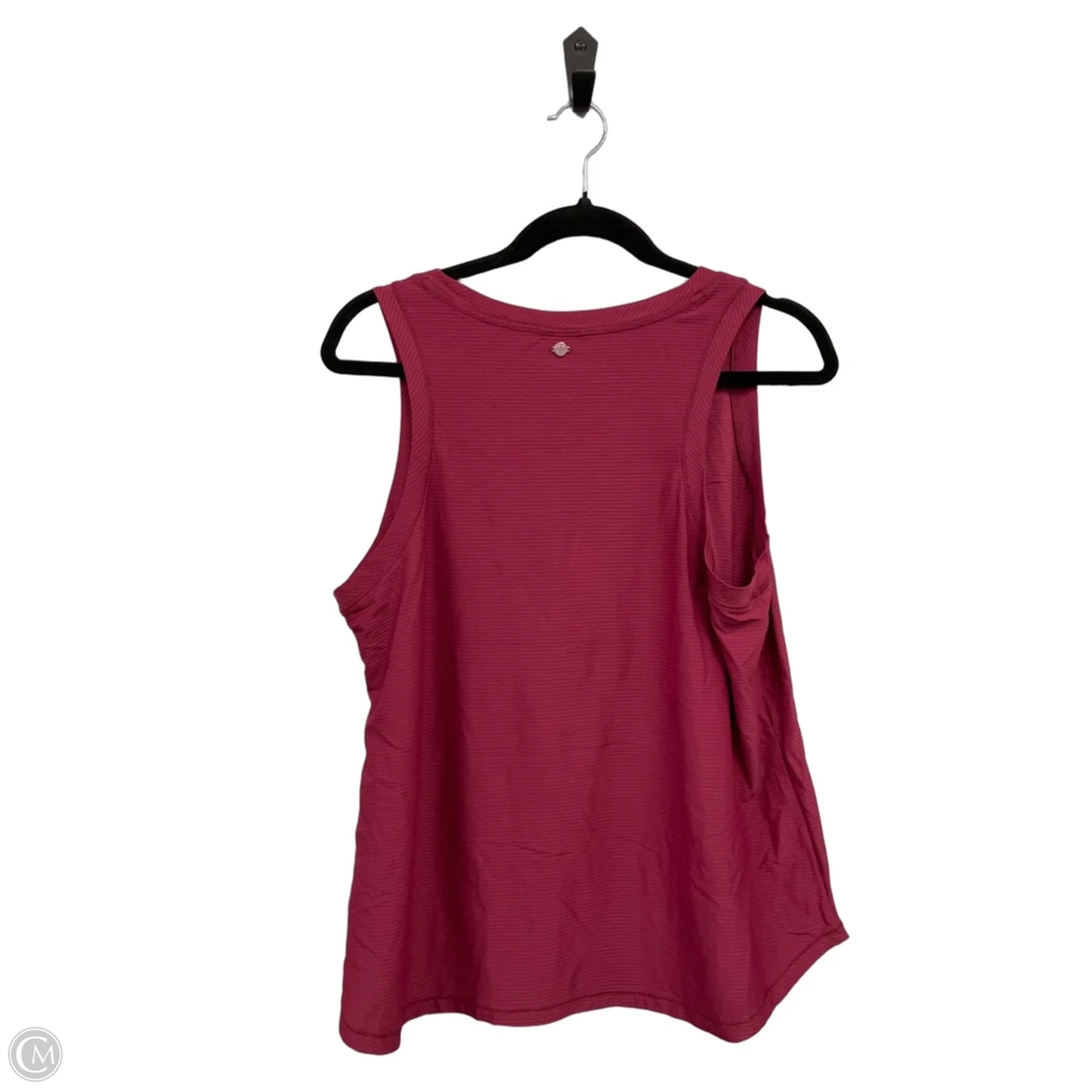 Athletic Tank Top By Calia In Maroon, Size: Xl