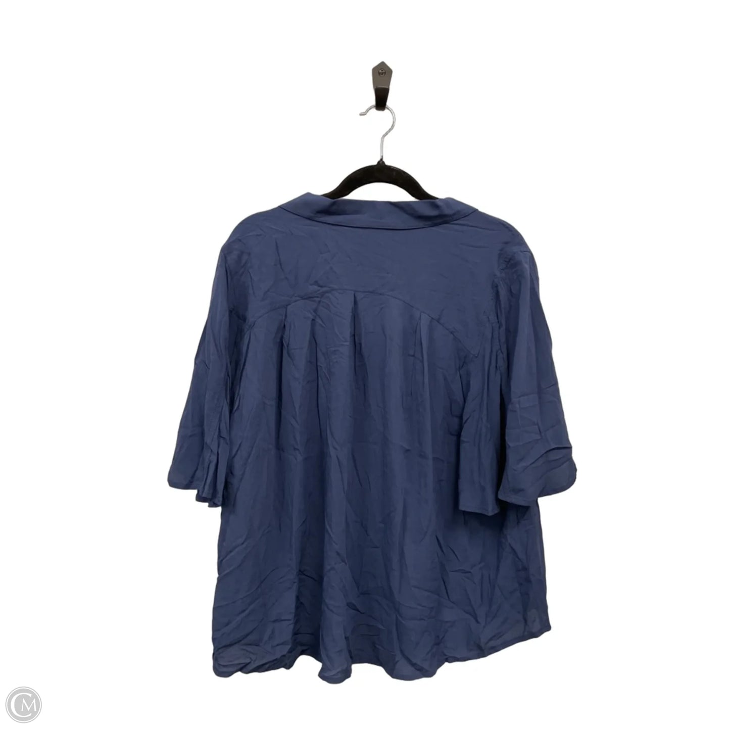 Top Short Sleeve By Z Supply In Blue, Size: Xl