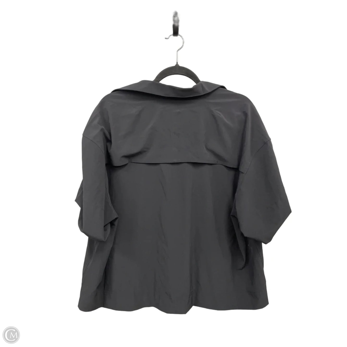 Athletic Top Short Sleeve By Athleta In Black, Size: Xl